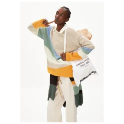 Armedangels Women's Miyaa Multicolor - Wollpullover -Outdoor Abenteuer Geschäft armedangels womens miyaa multicolor wollpullover detail 4