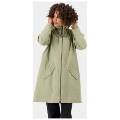 DIDRIKSONS Women's Marta Parka 2 - Mantel -Outdoor Abenteuer Geschäft didriksons womens marta parka 2 mantel detail 3