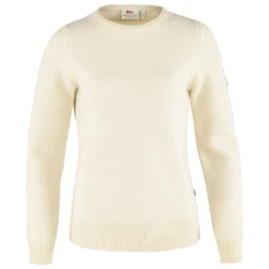FJÄLLRÄVEN Women's Övik Structure Sweater - Merinopullover -Outdoor Abenteuer Geschäft fjaellraeven womens oevik structure sweater merinopullover 1