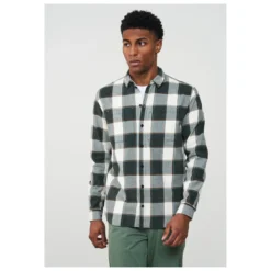 Outdoor Abenteuer Geschäft -Outdoor Abenteuer Geschäft recolution hemd brambles check hemd detail 2