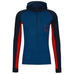 Stoic Merino260 StadjanSt. 3/4 Zip W. Hood - Merinohoodie -Outdoor Abenteuer Geschäft stoic merino260 stadjanst 3 4 zip w hood merinohoodie 2